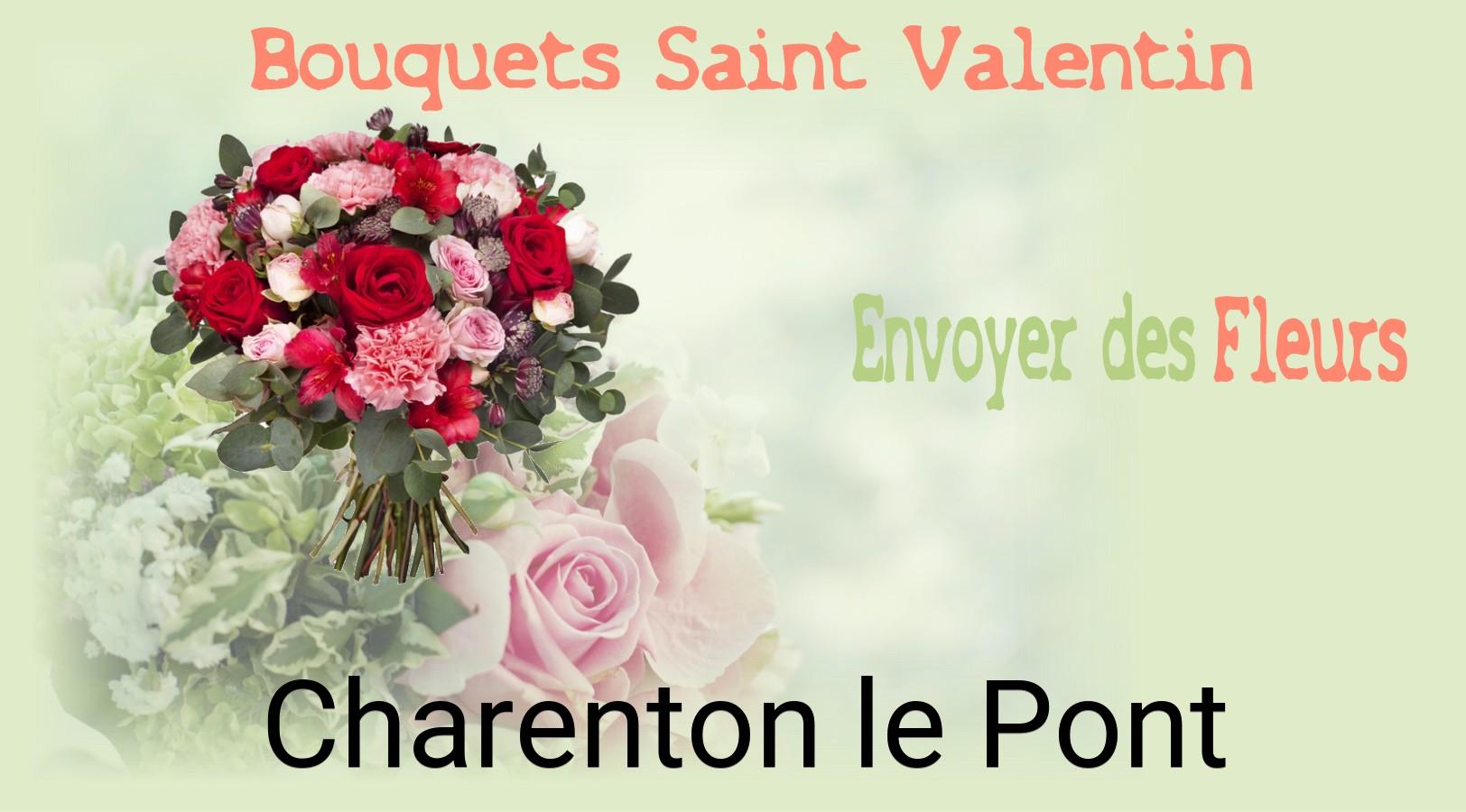 Roses de Saint-Valentin livrées à Charenton-le-Pont